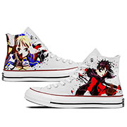 Fate Stay Night Canvas Shoes