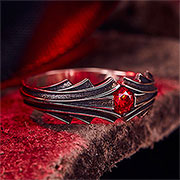 Fate Dark 925 Silver Ring