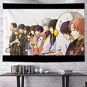 Gintama Wall Decoration Cloth