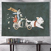 Gintama Wall Decoration Cloth