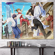 Gintama Wall Decoration Cloth