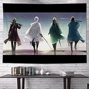 Gintama Wall Decoration Cloth