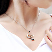 Guilty Crown Symbol 925 Silver Necklace