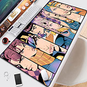 JoJo's Bizarre Adventure Desktop Mouse Pad