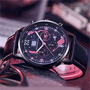 Megurine Stainless Steel Watch