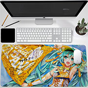 Miku Hatsune Desktop Mouse Pad