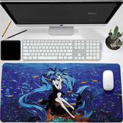 Miku Hatsune Desktop Mouse Pad