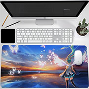 Miku Hatsune Desktop Mouse Pad