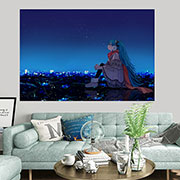 Miku Hatsune Wall Decor Cloth