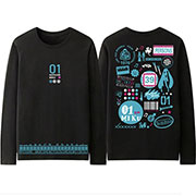 Miku Hatsune Long Sleeve Sweatshirt