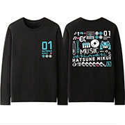 Miku Hatsune Long Sleeve Sweatshirt