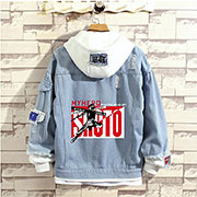 MHA Denim Jacket Hoodie