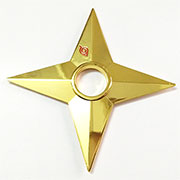 Naruto Ninja Shuriken Metal Black