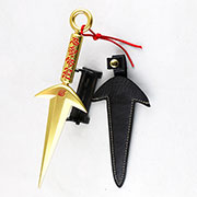 4th Hokage Metal Kunai Gold