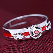 Sharingan 925 Silver Ring