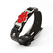 Naruto Leather Bracelet Akatsuki
