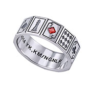 No Game No Life 925 Silver Ring