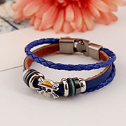 One Piece Leather Bracelet