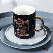 One Piece Golden Ceramic Mug