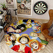 One Piece Circular Carpet