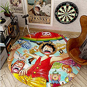One Piece Circular Carpet