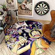 One Piece Circular Carpet
