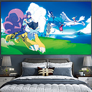 Pokemon Wall Decoration Cloth