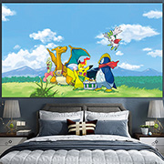 Pokemon Wall Decoration Cloth