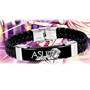 SAO Titanium Leather Bracelet