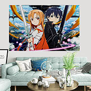 Sword Art Onine Wall Cloth