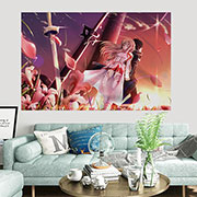 Sword Art Onine Wall Cloth