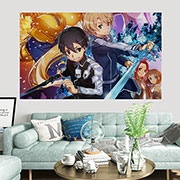 Sword Art Onine Wall Cloth