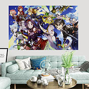 Sword Art Onine Wall Cloth
