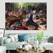 Sword Art Onine Wall Cloth