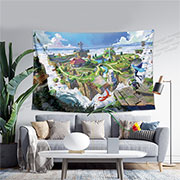 The Legend of Zelda Wall Decoration Cloth
